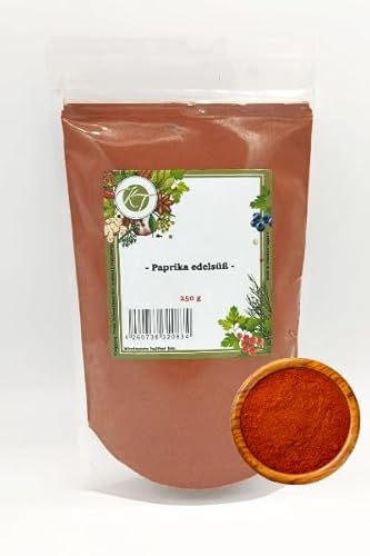 K T 250 g Paprika edelsüß Paprika Pulver gemahlen mild - 1A Qualität K T 250 g Paprika edelsüß Paprika Pulver gemahlen mild - 1A Qualität von K T