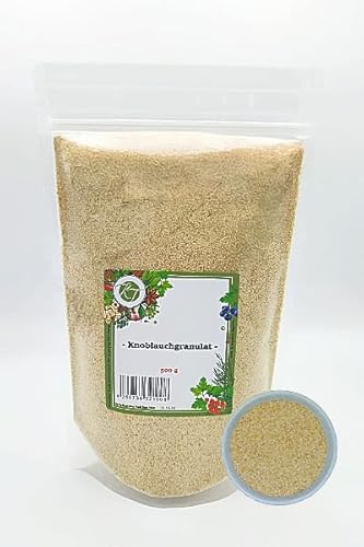 K T 500 g Knoblauchgranulat GII - Knoblauch Granulat - Knoblauch getrocknet & granuliert - 1A Qualität von K T