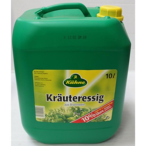 Kühne Kräuteressig mit würzig-frischem Geschmack (10l Kanister) von Kühne KG (GmbH & Co.)