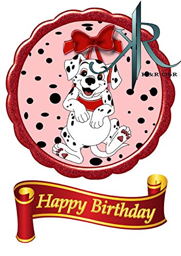 Hund №3Tortenaufleger,Geburtstag,Tortendeko Hund №3Tortenaufleger,Geburtstag,Tortendeko von K&R GbR