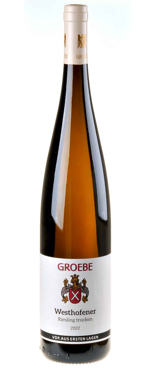 K.F. Groebe Riesling Westhofener trocken Aus Ersten Lagen 2022 Magnum von K.F. Groebe