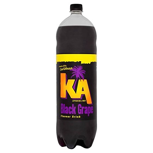 KA Sparkling Black Grape, 2 Liter, 6 Stück von KA