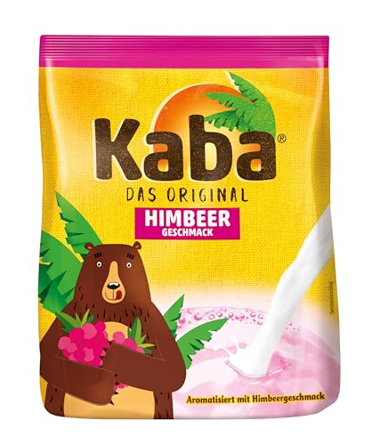 Kaba Himbeer 400g Beutel Trinkpulver, das Original Himbeermilch-Pulver zum Anrühren in kalter und warmer Milch Kaba Himbeer 400g Beutel Trinkpulver, das Original Himbeermilch-Pulver zum Anrühren in kalter und warmer Milch von KABA