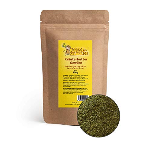 Kräuterbutter Gewürz 100 g von kaese-selber.de