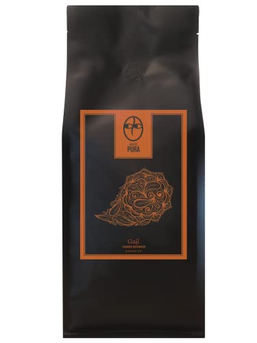 KAFFEE PURA Guji-bio Kaffee ganze Bohne 1000g von KAFFEE PURA
