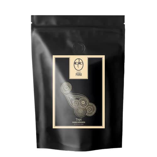 KAFFEE PURA Tepi-bio Kaffee ganze Bohne 500g von KAFFEE PURA