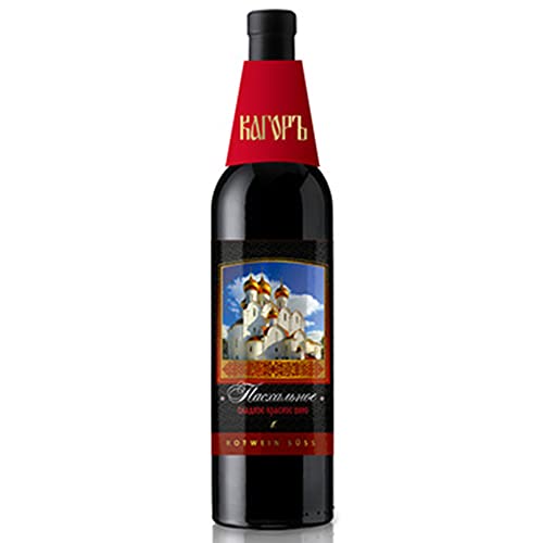 Rotwein Kagor Paschalnij süß 0,75L 11,5% vol Wein von KAGOR