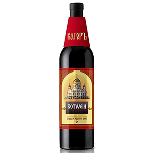Rotwein Kagor Zolotoj Kupol süß 0,75L 11,5% vol Wein von KAGOR