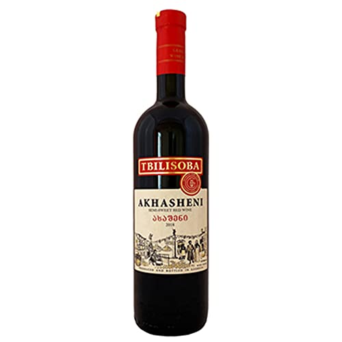 Tbilisoba Rotwein Akhasheni lieblich 0,75L georgischer Wein Tbilisoba Rotwein Akhasheni lieblich 0,75L georgischer Wein von KAGOR