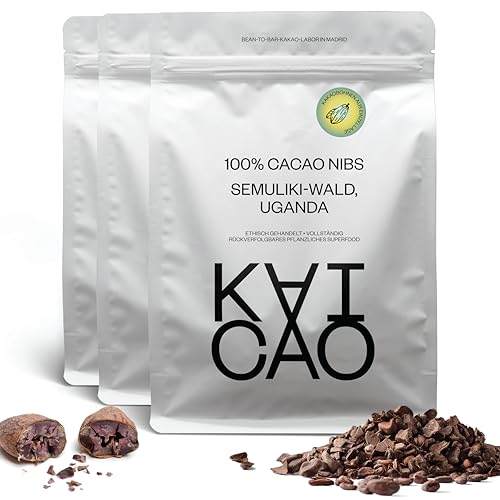 Kaicao Geröstete Kakaonibs aus reinem Kakao – Hacienda Limón, Ecuador – Veganes, Keto-freundliches Superfood ohne Zuckerzusatz und glutenfrei – Für Snacks, Smoothies und Desserts, 160 g Kaicao Geröstete Kakaonibs aus reinem Kakao – Hacienda Limón, Ecuador – Veganes, Keto-freundliches Superfood ohne Zuckerzusatz und glutenfrei – Für Snacks, Smoothies und Desserts, 160 g von KAICAO