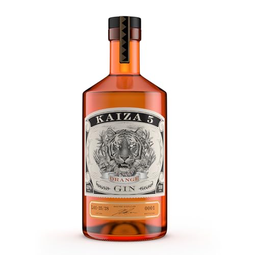KAIZA 5 ORANGE GIN - 0,7 l - 43% | Spritzlebendige Gin-Kreation aus Kapstadt | spritzig – prickelnd – sanft mit Orange, Zitrone und Wacholder | Dein Gin-Spritz KAIZA 5 ORANGE GIN - 0,7 l - 43% | Spritzlebendige Gin-Kreation aus Kapstadt | spritzig – prickelnd – sanft mit Orange, Zitrone und Wacholder | Dein Gin-Spritz von KAIZA