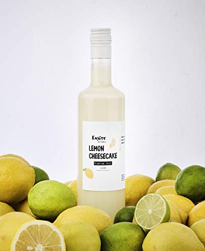 Lemon Cheesecake Likör - Käsekuchenlikör - 0,7l - Ohne Zusatzstoffe von KAJÜTE drinks