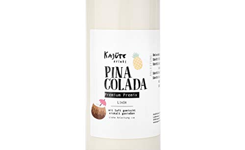 Pina Colada - Cocktail | Eine Flasche 0,7l ergibt bis zu 10 Cocktails von KAJÜTE drinks