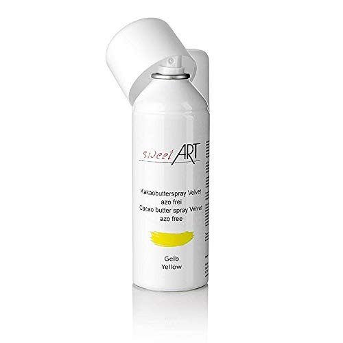 Kakaobutter Spray, Velvet/Samt Effekt, gelb, Sweet Art, 400 ml Kakaobutter Spray, Velvet/Samt Effekt, gelb, Sweet Art, 400 ml von KAKAOBUTTER