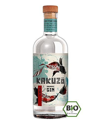KAKUZO Organic Dry Gin - japanische Gin Kreation - mit Wacholder, Koriander & Lemongrass (0,7l) von KAKUZO
