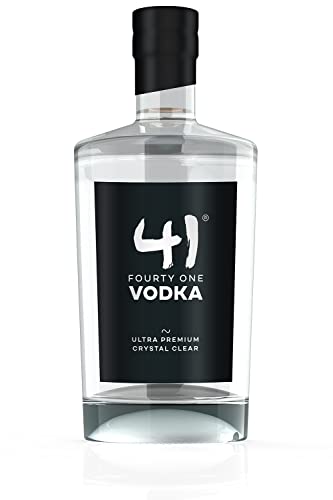 FOURTY ONE Spirits | purer Genuss auf höchstem Niveau | 41 Vol.% Alkohol | Edelvodka 700 ml Flasche von Kalea