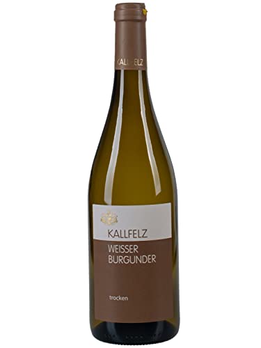 KALLFELZ RIESLING Weißburgunder Weißwein Trocken (1 x 0,75 l), Jahrgang 2020, 12,5% Vol, Weisser Burgunder von der Mosel von KALLFELZ RIESLING