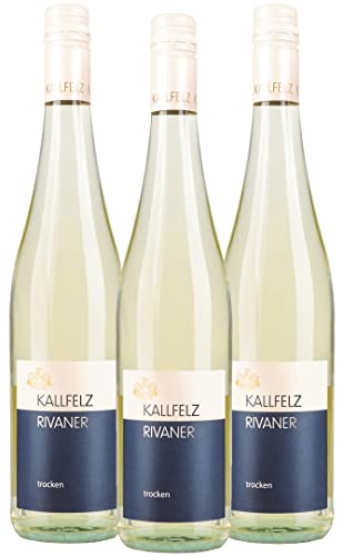 KALLFELZ Rivaner trocken 3x 0,75l von KALLFELZ RIESLING