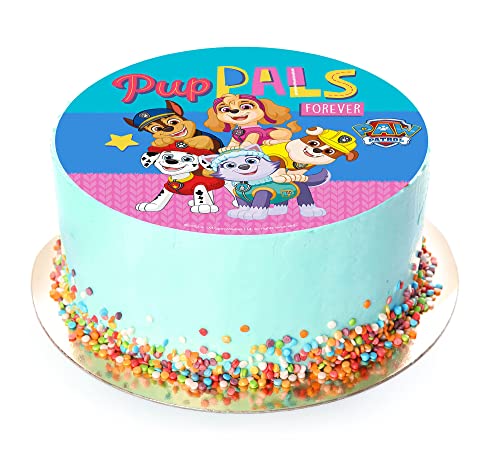 Kardasis Paw Patrol Tortenaufleger | Essbarer Aufleger für Torten und Kuchen | Tortendekoration für den Paw Patrol Themengeburtstag | 20cm Kardasis Paw Patrol Tortenaufleger | Essbarer Aufleger für Torten und Kuchen | Tortendekoration für den Paw Patrol Themengeburtstag | 20cm von KARDASIS