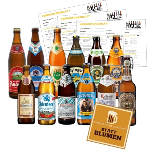 KARU BIERPAKET Testpaket Bierspezialitäten 12x 0,5L Pils Helles Märzen Kellerbier inkl. 0,96€ Pfand von KARU