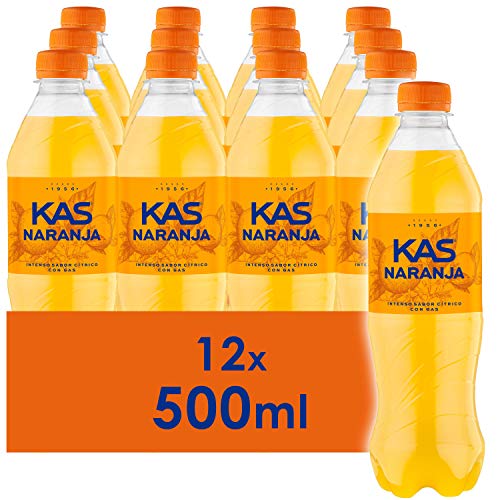 KAS Orange - Erfrischung mit Geschmack - Flasche - 12 x 500 ml von Bitter KAS