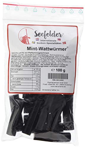 KDA Seefelder Mint-Wattwürmer, 100 g von KDA