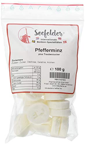 KDA Seefelder Pfefferminz plus Traubenzucker, 100 g von KDA