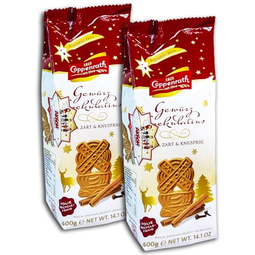 2 er Pack Coppenrath Gewürz-Spekulatius 2 x 400g 2 er Pack Coppenrath Gewürz-Spekulatius 2 x 400g von KDJMDL