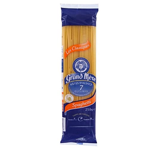 Grand' Mère Eiernudeln aus dem Elsaß Spaghetti 250 Gr. Grand' Mère Eiernudeln aus dem Elsaß Spaghetti 250 Gr. von KDJMDL