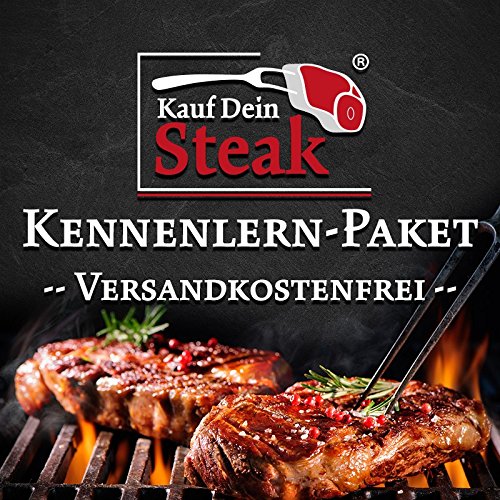KAUF DEIN STEAK Kennenlern-Paket, 2,3 kg Dry Aged Steaks von KDS