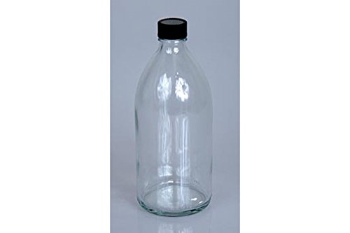Kunststoff-Flasche mit Schraubverschluss, für Essig oder Öl, 512ml, St von KEIN LIEFERANT