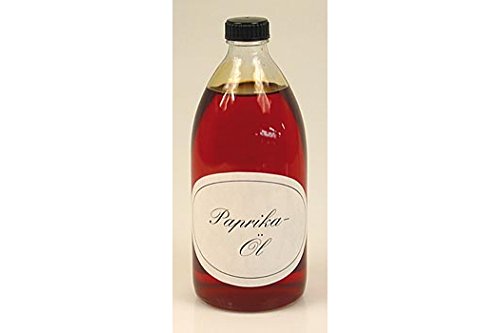 Paprikaöl, Rapsöl mit Paprika, 500 ml von KEIN LIEFERANT