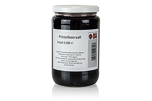 Preiselbeerensaft, 680 ml von KEIN LIEFERANT