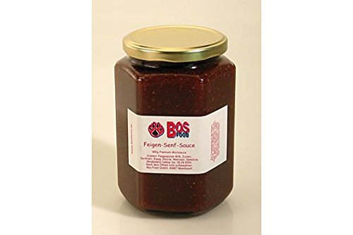 SPICEWORLD Feigen-Senf-Sauce, eigene Kreation mit roten Feigen, 740 ml von KEIN LIEFERANT