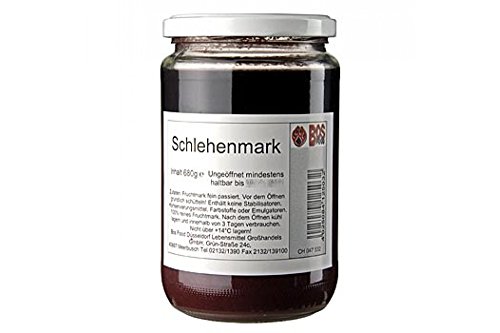 Schlehen/Schwarzdorn-Püree/Mark, fein passiert, 680g von KEIN LIEFERANT