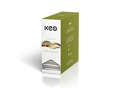 KEO Tee - TERRA VITAL - 15 Teachamps im Aromakuvert von KEO TEE