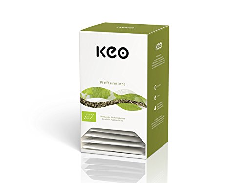 Keo Tee - PFEFFERMINZE BIO - 20 Pyramidenbeutel DE-ÖKO-006 von KEO TEE