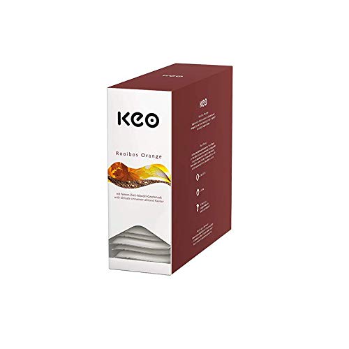KEO Tee - Rooibos Orange - 15 Teachamps im Aromakuvert von KEO