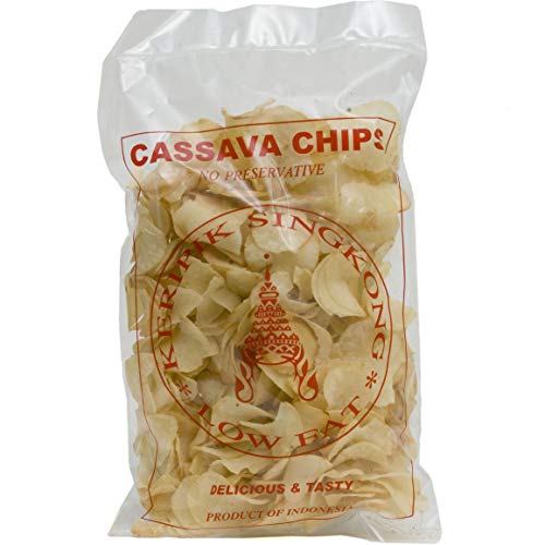 KERIPIK SINGKONG - Gesalzene Kassava Chips, (1 X 250 GR) von KERIPIK SINGKONG
