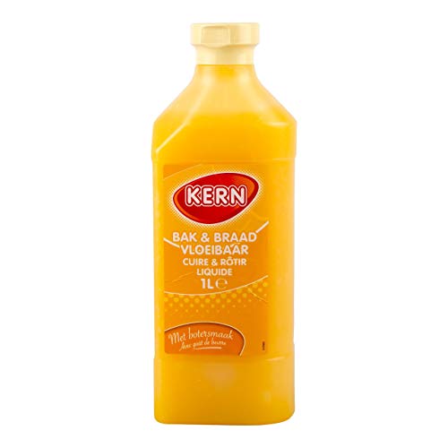 Kern Flüssige Margarine braten und braten mit Butteraroma Flasche 1 Liter von KERN