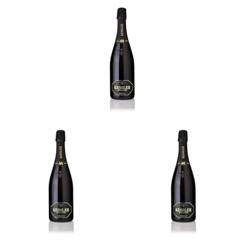 Kessler Hochgewächs Chardonnay brut (1 x 0,75l) (Packung mit 3) von Kessler