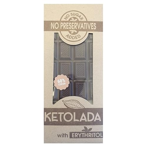 KETOLADA - mit Erythrit gesüßte Schokolade ohne Zuckerzusatz 100g KETOLADA - mit Erythrit gesüßte Schokolade ohne Zuckerzusatz 100g von KETOLADA