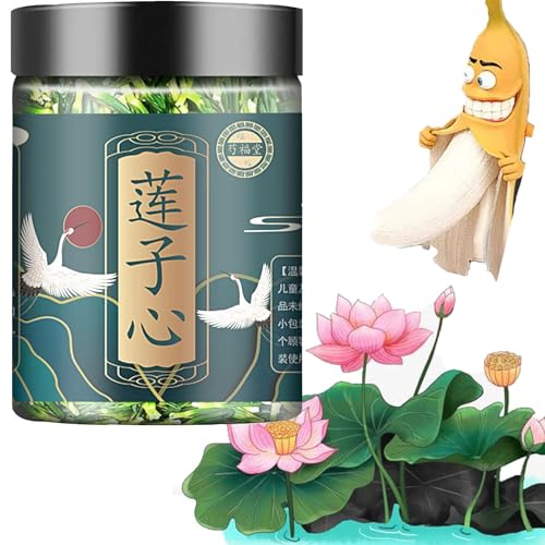 Lotus Samen Kern Tee für Männer,Getrocknete Lotus Samen Kern Tee,Men's Conditioning Tea, Leber und Nierenpflege Tee,Men's Essentials Pure Chinese Herbal Tea. (1pcs) von KEVGNRO