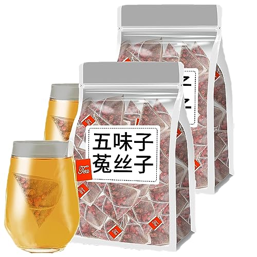 Men’s Essentials Five Flavors Goji Berry Tea, 20/40/60pcs Five-Flavor Goji Berries Nourishing Tea, Chinese Herbal Wolfberry Tea (40pcs-2bags) von KEVGNRO