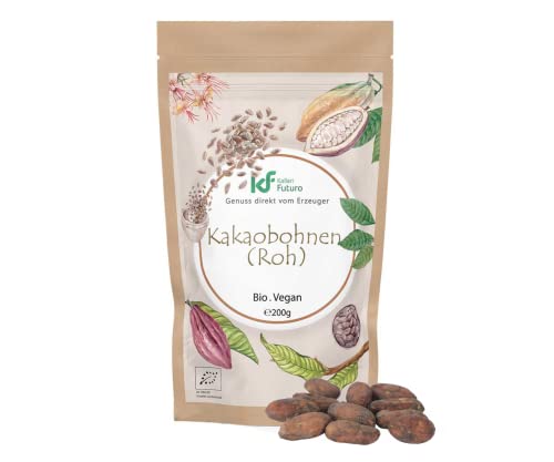 Bio Kakaobohnen der Sorte „Nacional“ | Roh 200g | Naturbelassen und ungeröstet |Edelkakao mit fruchtig-blumigem Aroma Bio Kakaobohnen der Sorte „Nacional“ | Roh 200g | Naturbelassen und ungeröstet |Edelkakao mit fruchtig-blumigem Aroma von KF Kallari Futuro