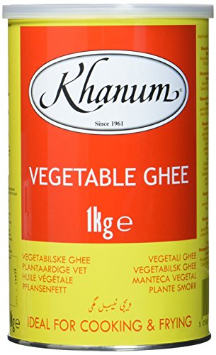 Khanum Pures pflanzliches Ghee, 1 kg (1er Pack) von KHANUM