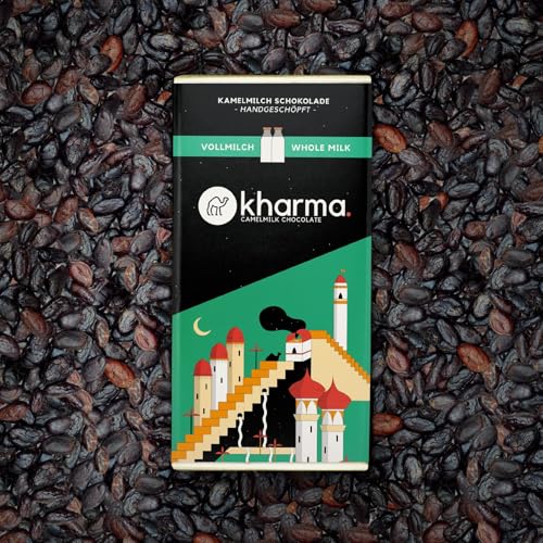 2 Tafeln Kharma Kamelmilchschokolade Vollmilch aus österreichischem Meister-Manufakturbetrieb 2 Tafeln Kharma Kamelmilchschokolade Vollmilch aus österreichischem Meister-Manufakturbetrieb von KHARMA