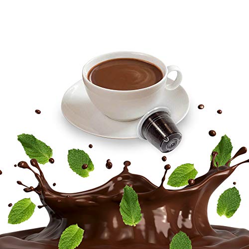 10 Kapseln Nespresso Kaffee Kompatibel After Eight Schokolade und Minze - Kickkick Kaffee von KICKKICK