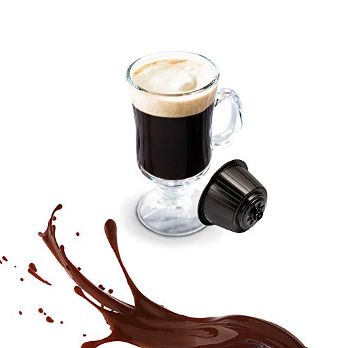 16 Kapseln Nescafé Dolce Gusto Kaffee Kompatibel Irish Coffee - Made in Italy - Kickkick Kaffee von KICKKICK