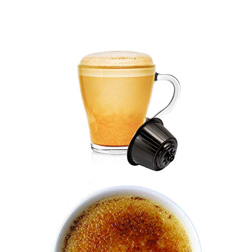 32 Kapseln Nescafé Dolce Gusto Creme Brulee - Kaffee Kompatibel Creme Brulee - Made in Italy - Kickkick Kaffee von KICKKICK